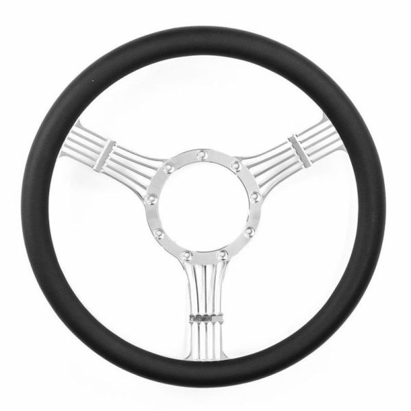 14 Inch Banjo Steering Wheel Leather Half Wrap 121001 5