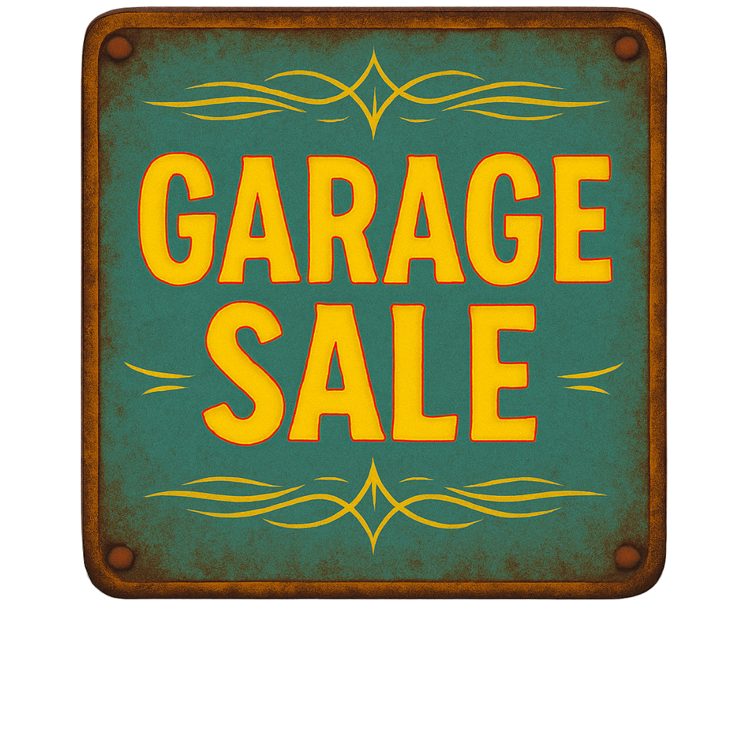 Garage Sale Sign 2